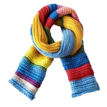 Fitted Crochet Scarf (Unisex)